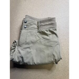 Title Nine Women's Khaki Capri Hiking Pants Size 14 $89